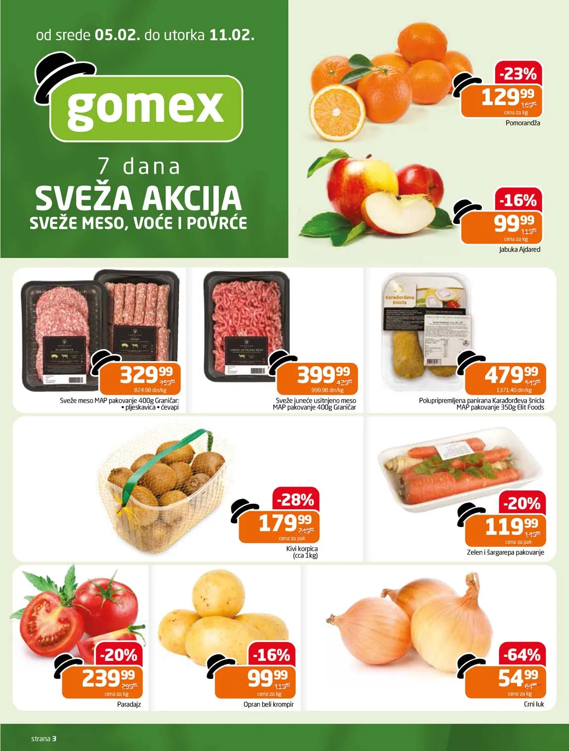 Gomex kataloška ponuda sniženja