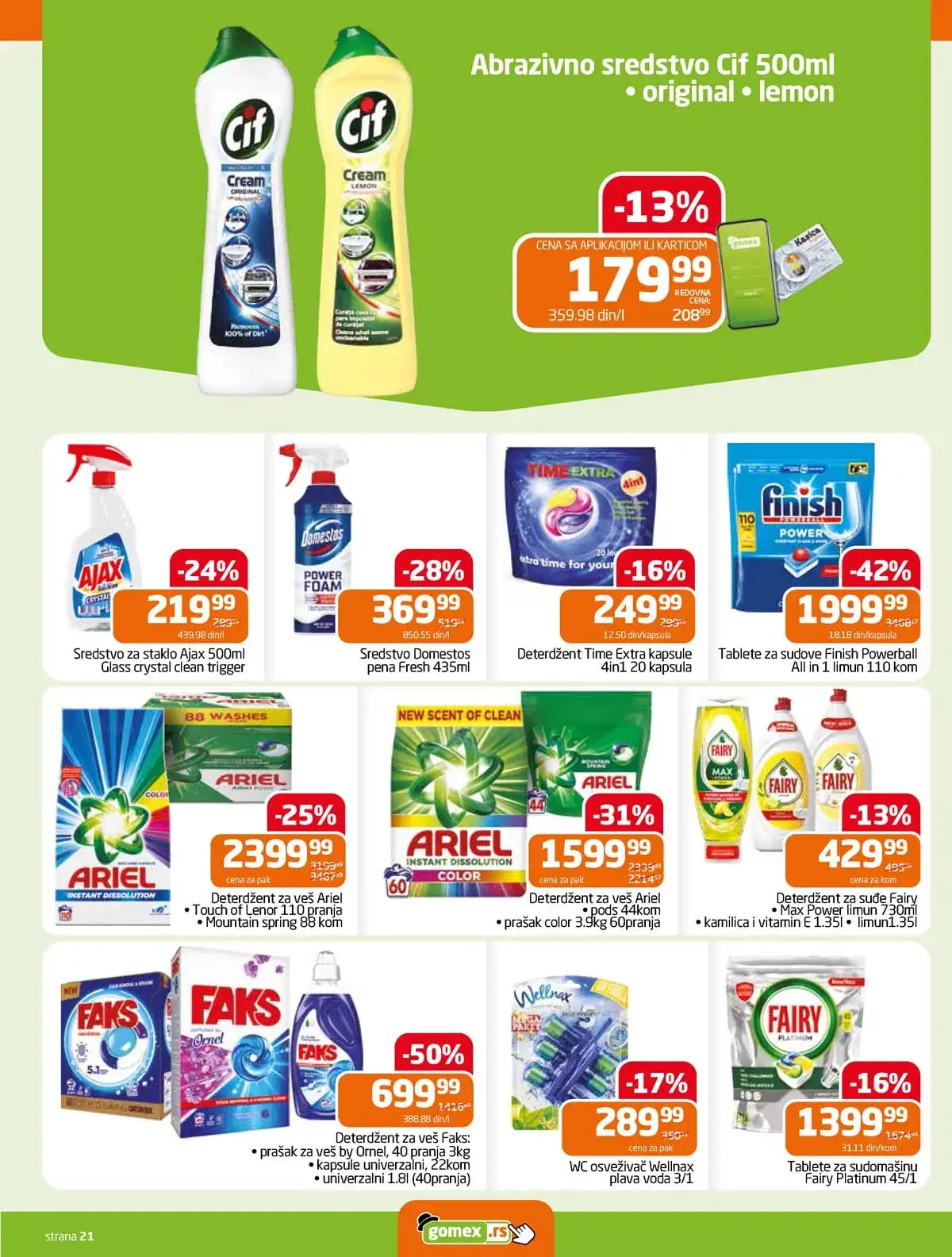 Gomex katalog sniženja strana 21