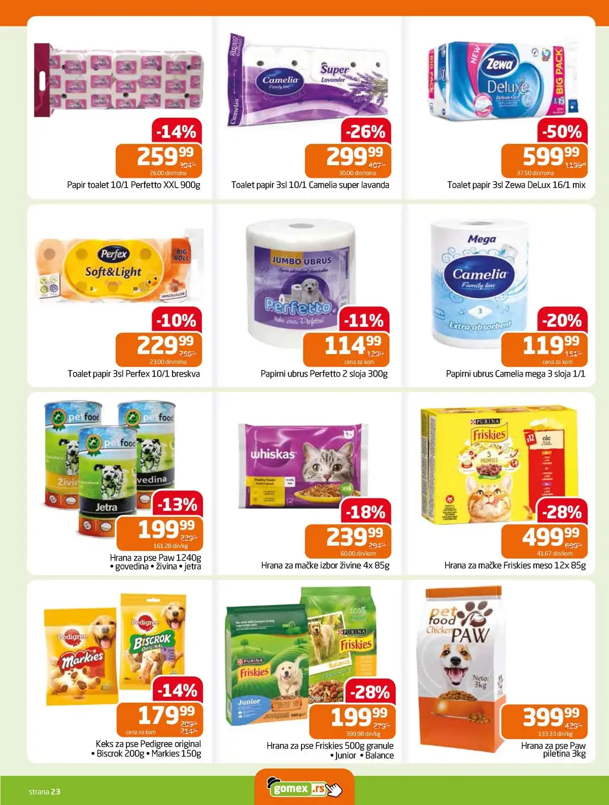 Gomex katalog sniženja strana 23