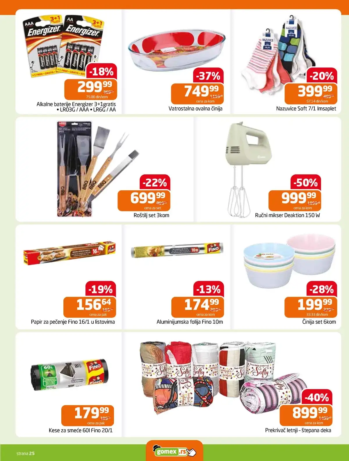 Gomex katalog sniženja strana 25