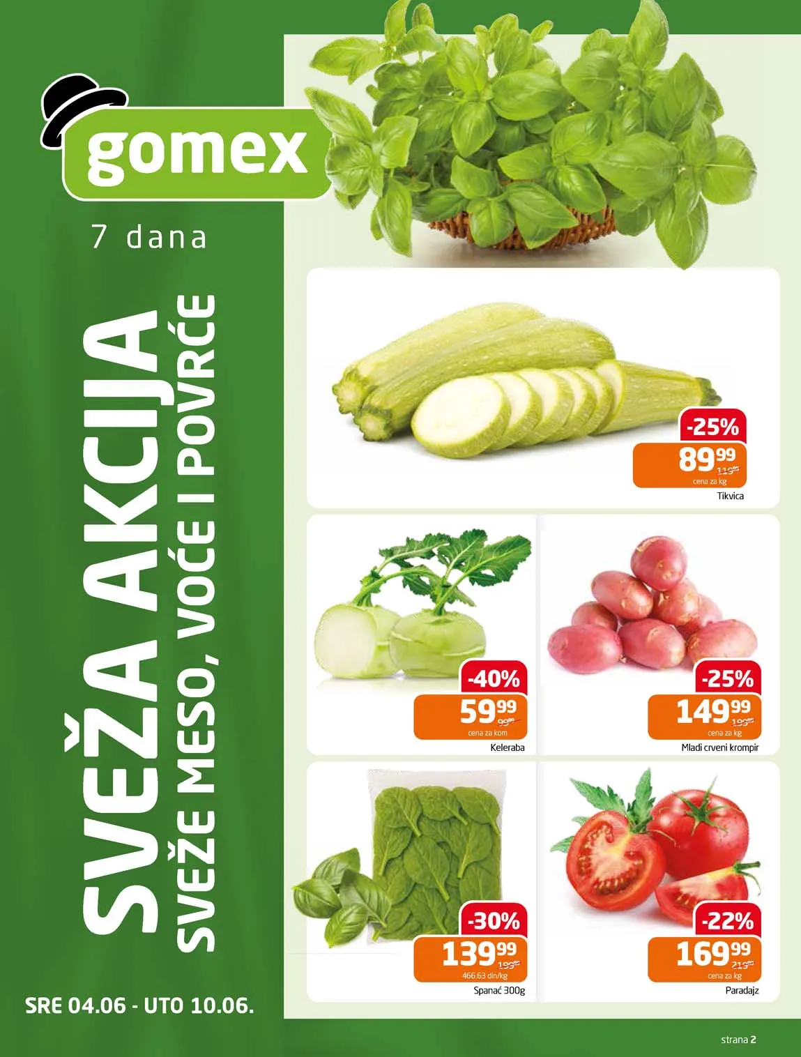 Gomex kataloška ponuda sniženja