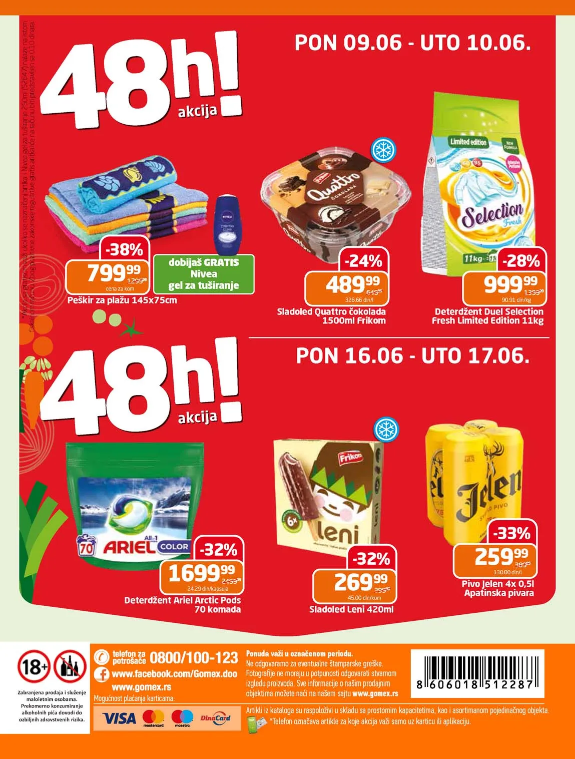 Gomex kataloška ponuda sniženja