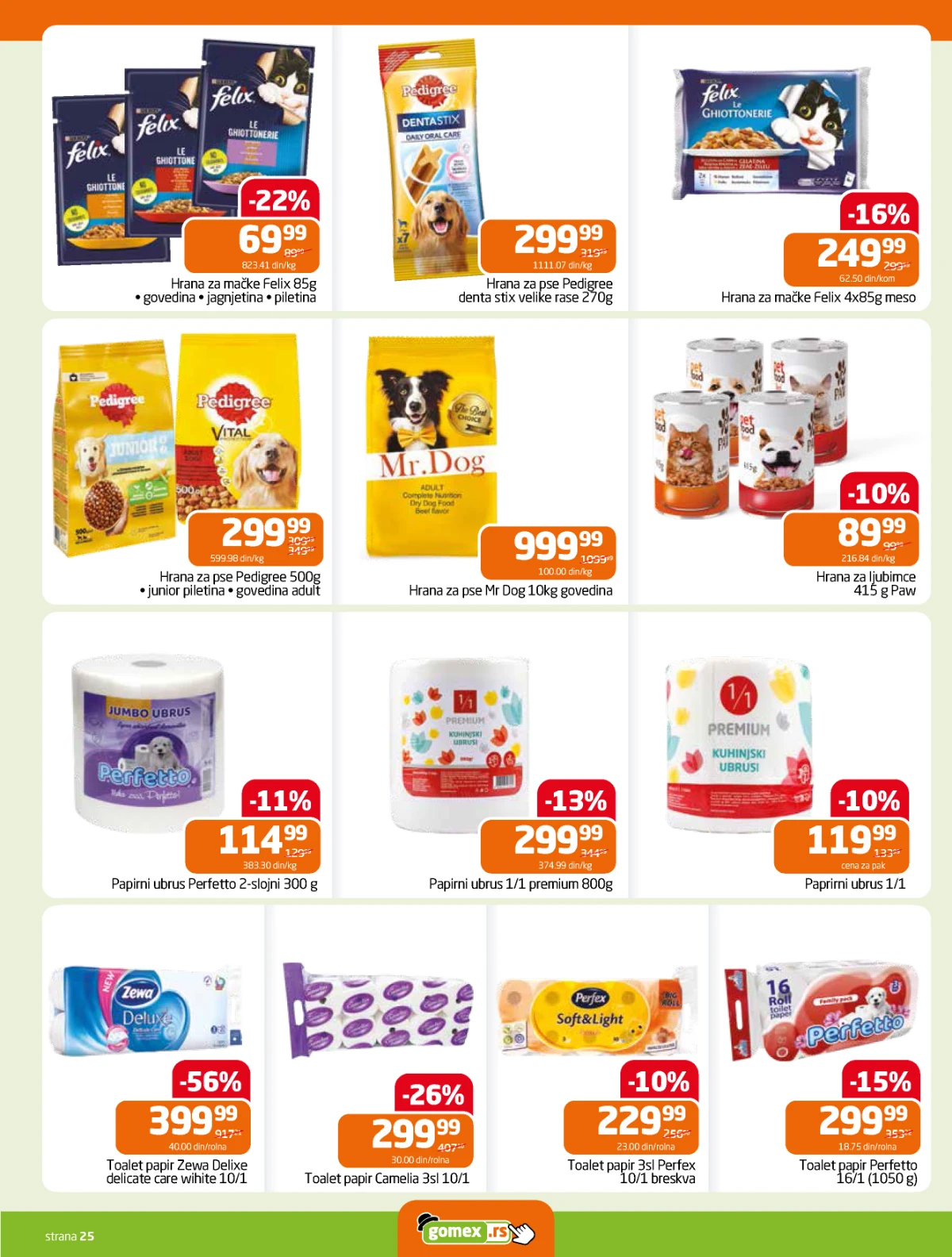 Gomex katalog akcija 13–26.05.2026 – proizvodi za održavanje doma Gomex akcija maj 2026 – sredstva za održavanje domaćinstva