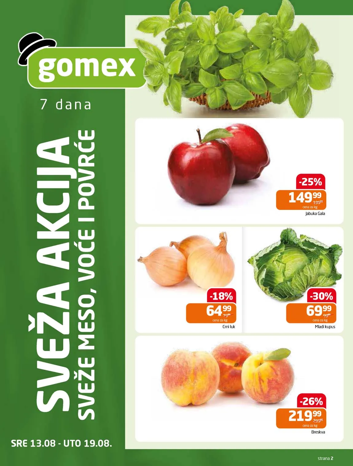 Gomex kataloška ponuda sniženja