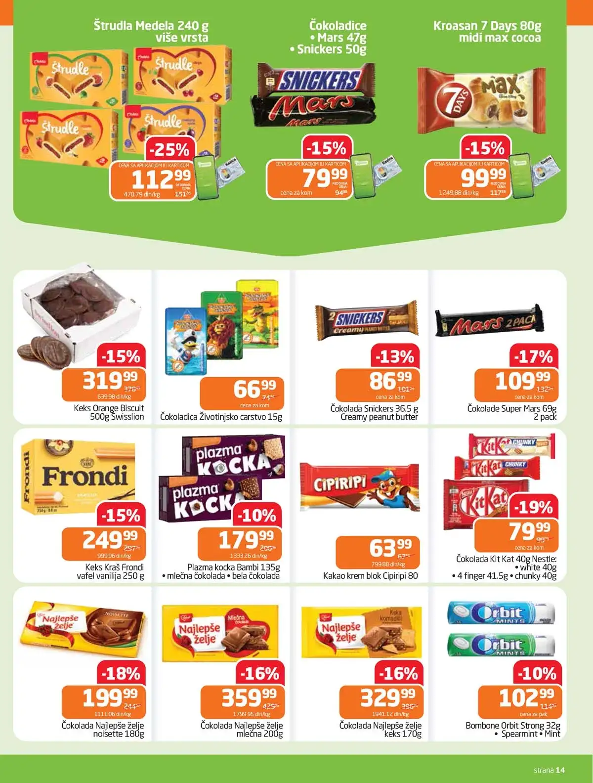 Gomex akcija Lakše iz našeg šešira katalog strana 14 sniženja do 28. aprila 2026