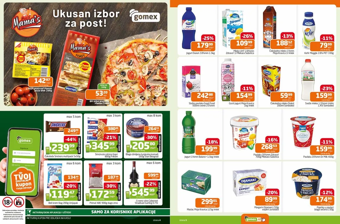 Gomex akcija Iz našeg šešira katalog Gomex akcija kataloška ponuda sniženja