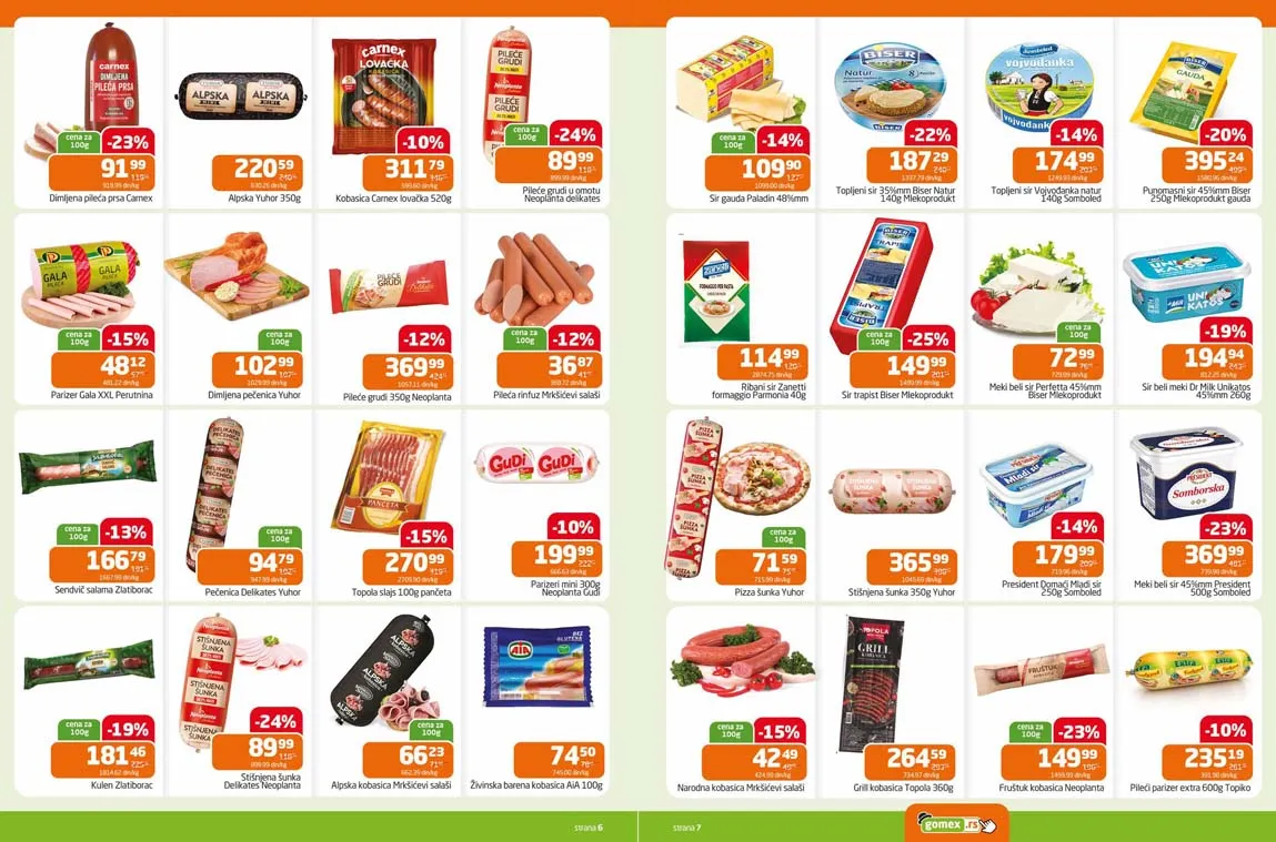 Gomex akcija Iz našeg šešira katalog Gomex akcija kataloška ponuda sniženja
