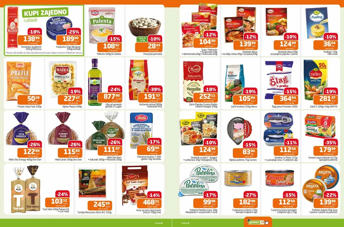 Gomex akcija Iz našeg šešira katalog Gomex akcija kataloška ponuda sniženja