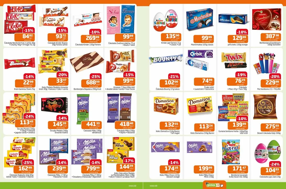Gomex akcija Iz našeg šešira katalog Gomex akcija kataloška ponuda sniženja