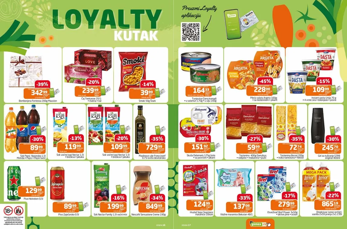 Gomex akcija Iz našeg šešira katalog Gomex akcija kataloška ponuda sniženja