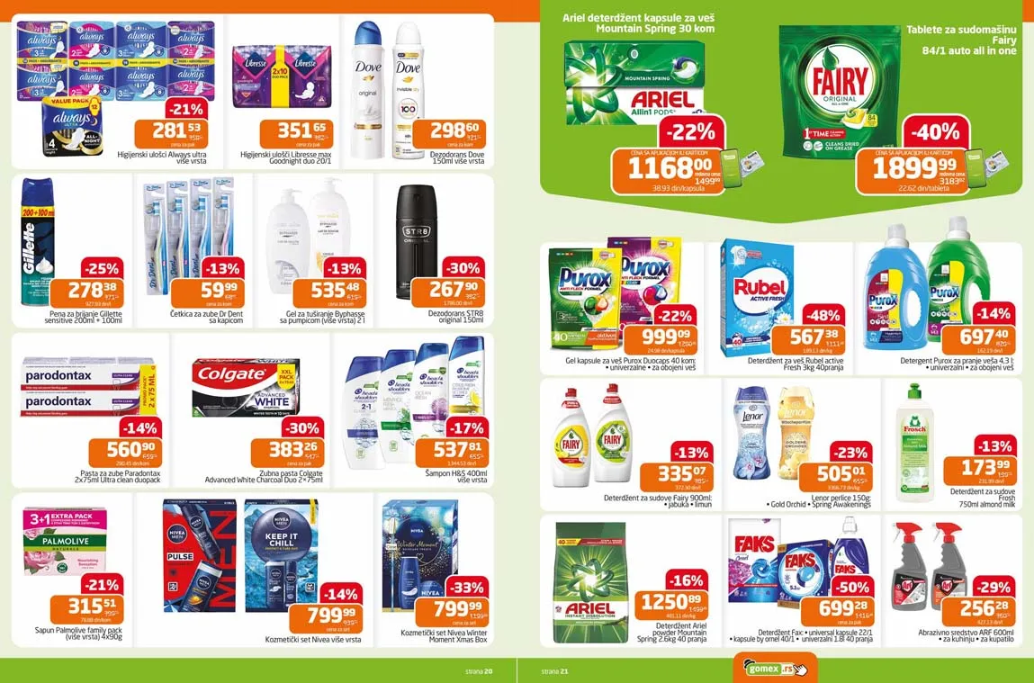 Gomex akcija Iz našeg šešira katalog Gomex akcija kataloška ponuda sniženja