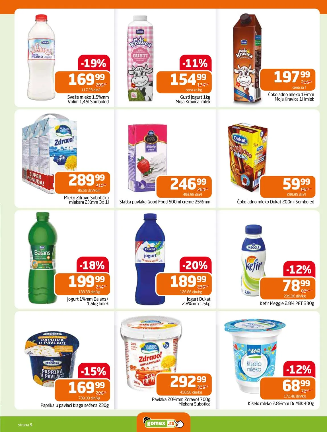 Gomex akcija Iz našeg šešira katalog Gomex akcija kataloška ponuda sniženja
