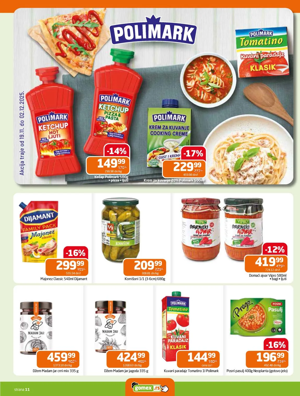 Gomex akcija Iz našeg šešira katalog Gomex akcija kataloška ponuda sniženja