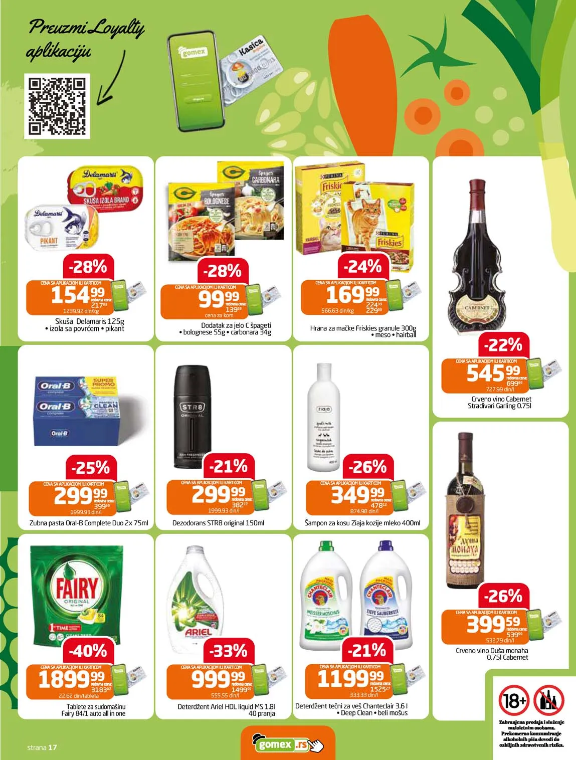 Gomex akcija Iz našeg šešira katalog Gomex akcija kataloška ponuda sniženja