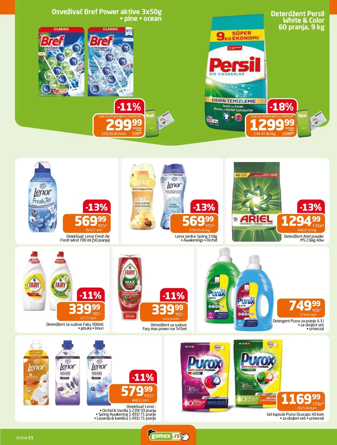 Gomex akcija Iz našeg šešira katalog Gomex akcija kataloška ponuda sniženja