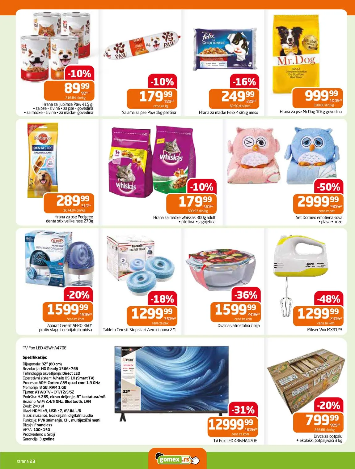 Gomex akcija Iz našeg šešira katalog Gomex akcija kataloška ponuda sniženja