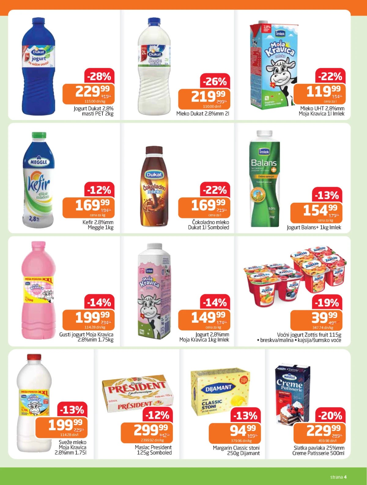 Gomex akcija Lakše iz našeg šešira katalog strana 4 sniženja do 05. maja 2026