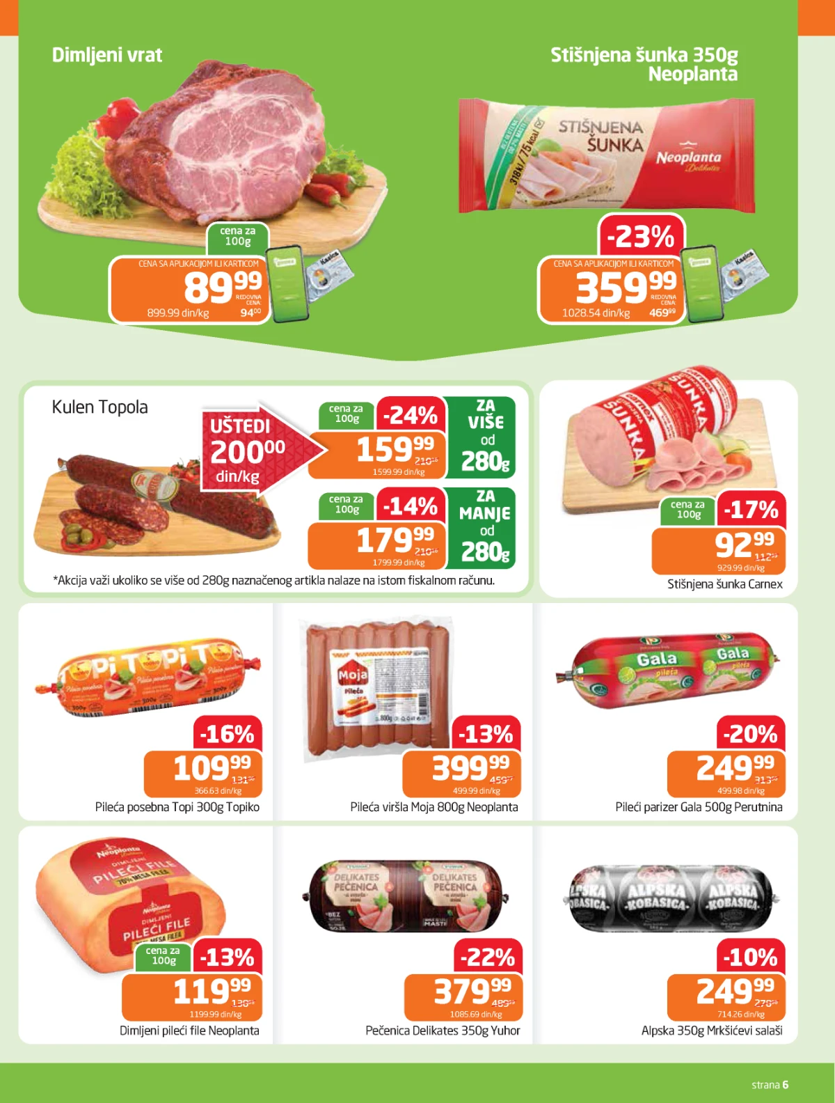 Gomex akcija Lakše iz našeg šešira katalog strana 6 sniženja do 05. maja 2026