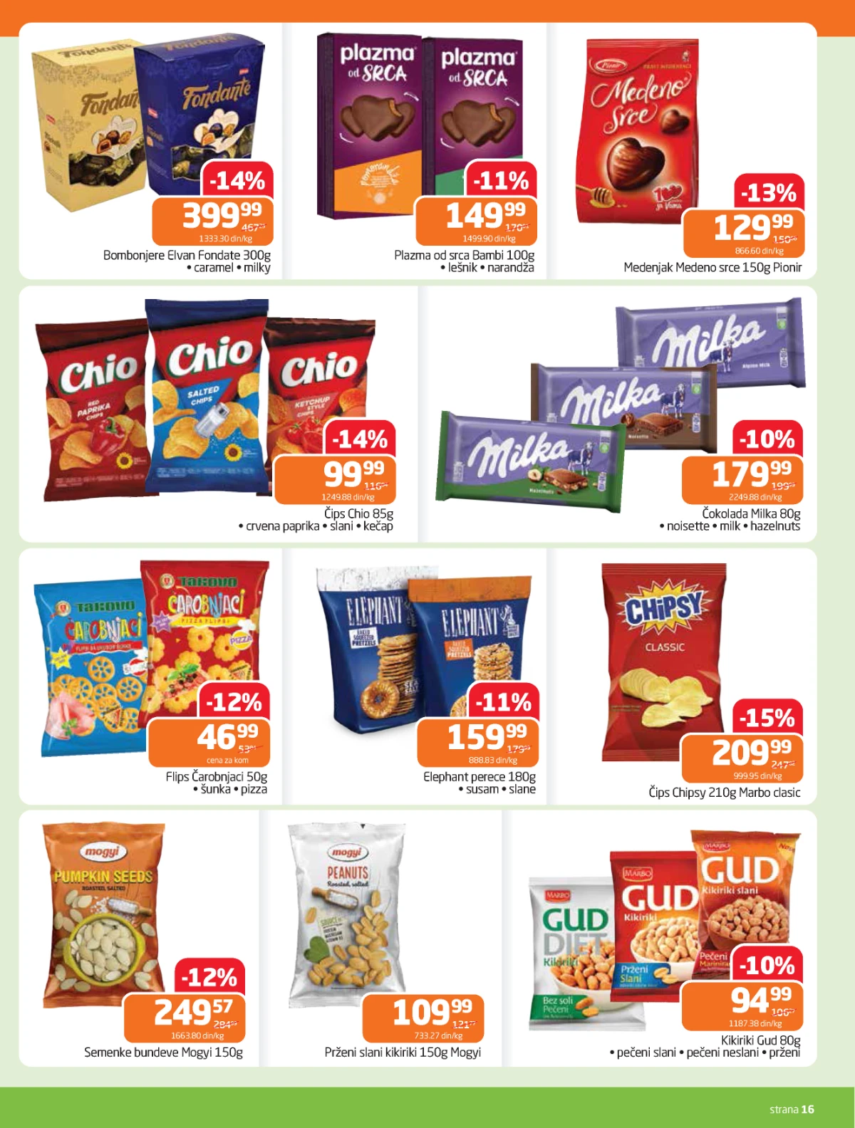 Gomex akcija Lakše iz našeg šešira katalog strana 16 sniženja do 05. maja 2026