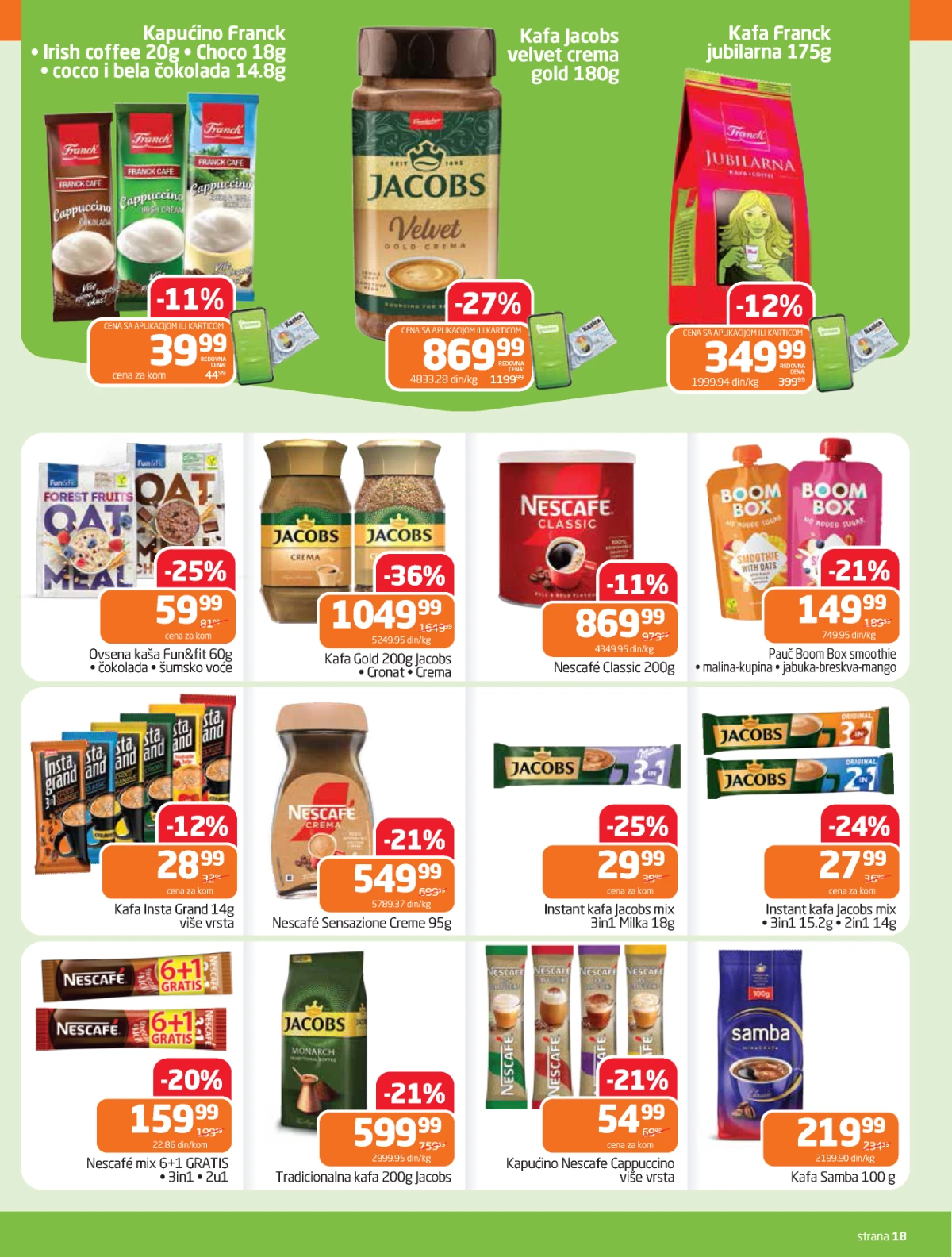 Gomex akcija Lakše iz našeg šešira katalog strana 18 sniženja do 05. maja 2026