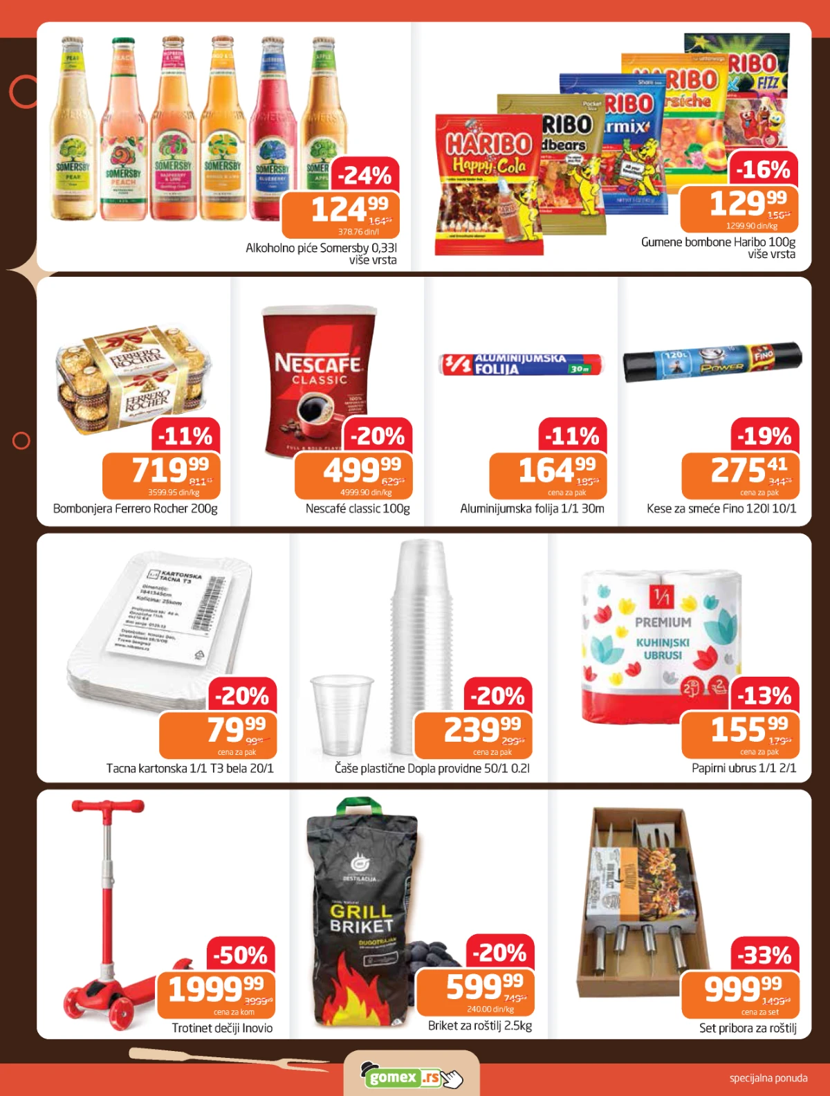 Gomex akcija Lakše iz našeg šešira katalog strana 31 sniženja do 05. maja 2026