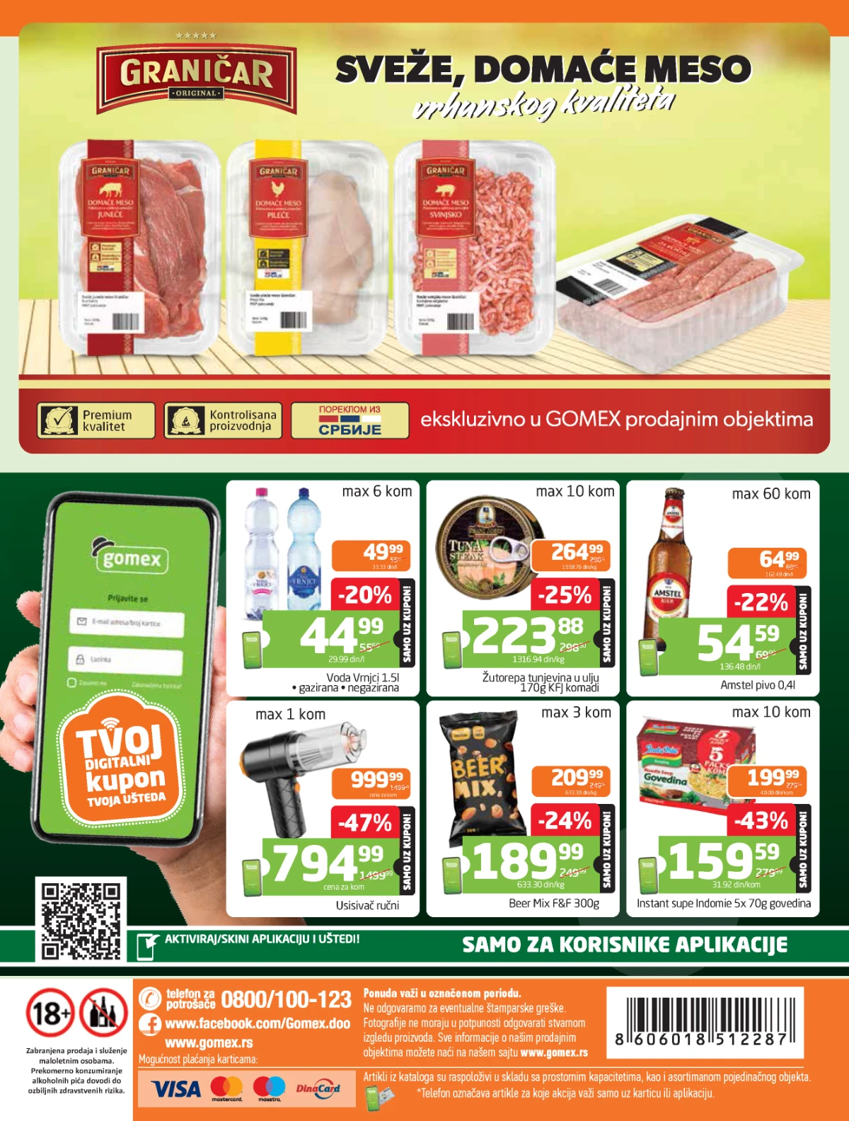 Gomex akcija Lakše iz našeg šešira katalog strana 32 sniženja do 05. maja 2026