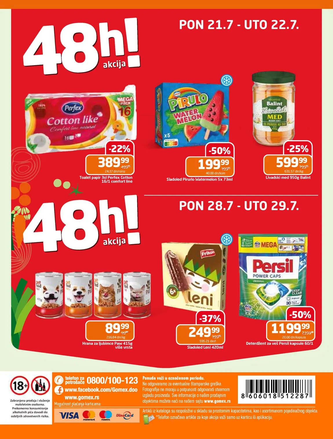 Gomex kataloška ponuda sniženja