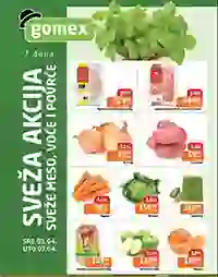 Gomex Sveža akcija sniženja do 07. aprila 2026.