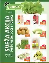 Gomex Sveža akcija sniženja do 14. aprila 2026.