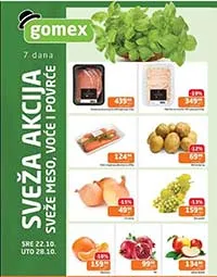 Gomex sveža akcija – popusti 