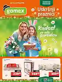 Gomex Uskršnji katalog Radost za celu porodicu – sniženja i akcije