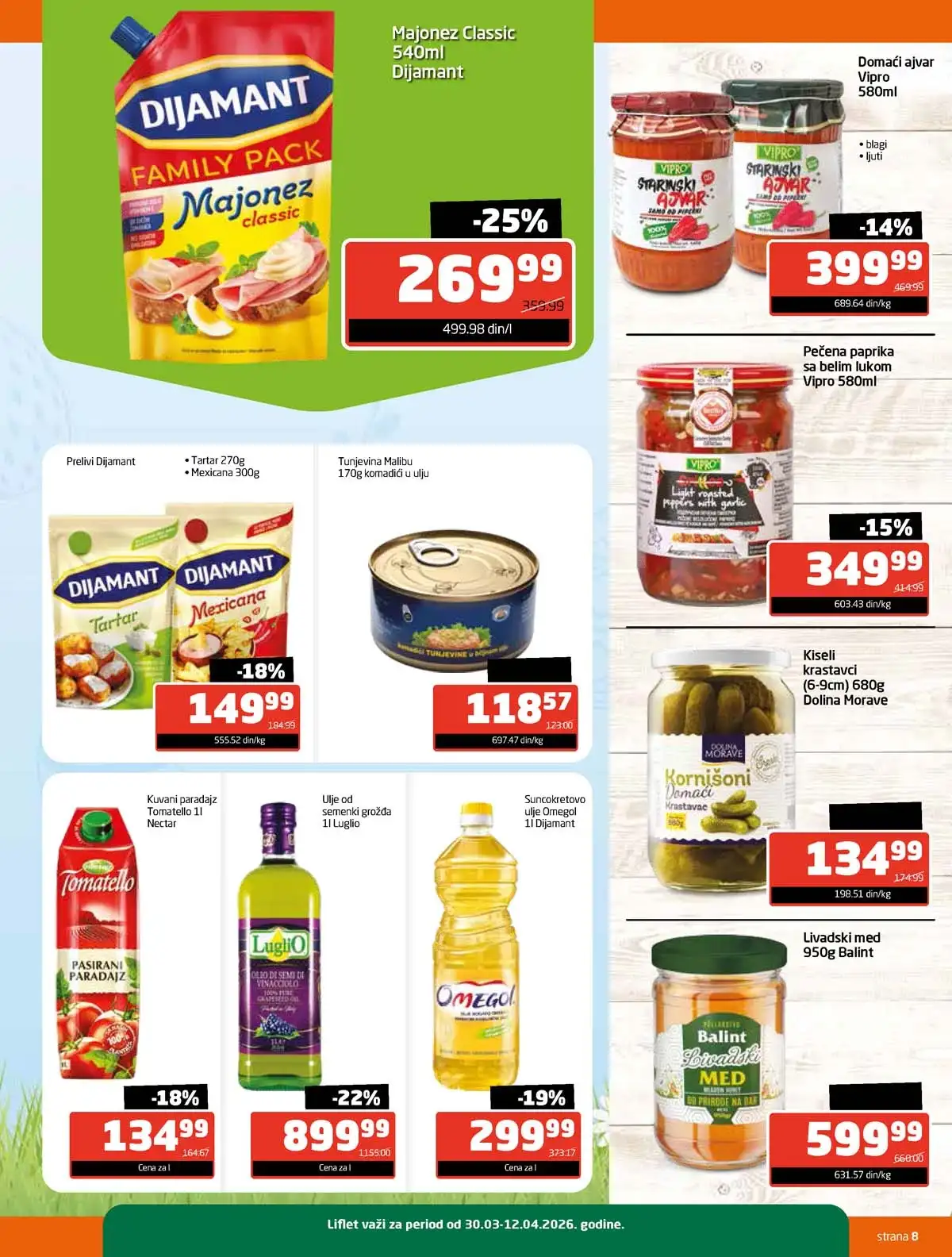 Gomex Uskršnji katalog Radost za celu porodicu – strana 8 Gomex akcija do 43% Uskršnji katalog Radost za celu porodicu strana 8