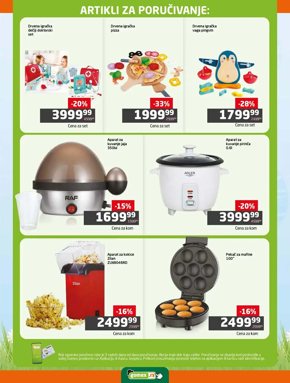 Gomex Uskršnji katalog Radost za celu porodicu – strana 11 Gomex akcija do 43% Uskršnji katalog Radost za celu porodicu strana 11