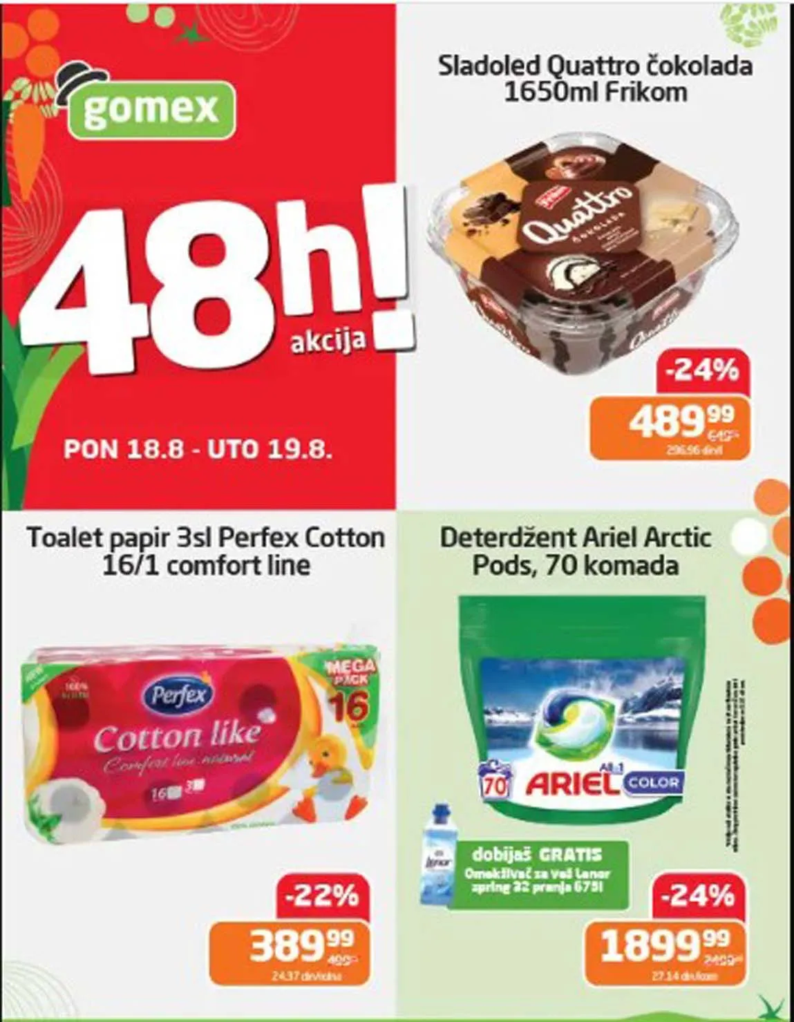 Gomex kataloška ponuda sniženja