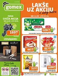 Gomex akcija kataloška ponuda sniženja