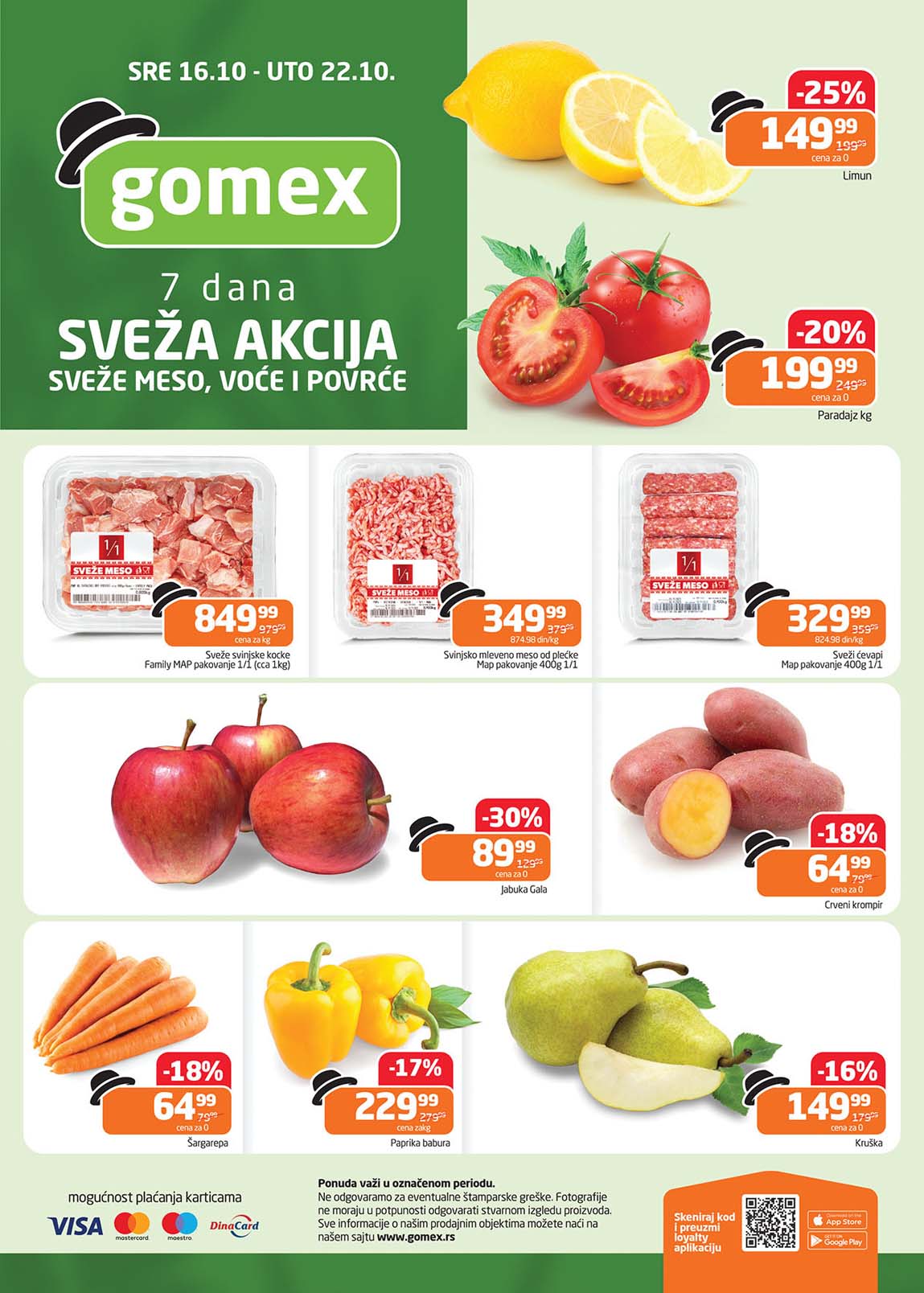 GOMEX  KATALOG AKCIJA