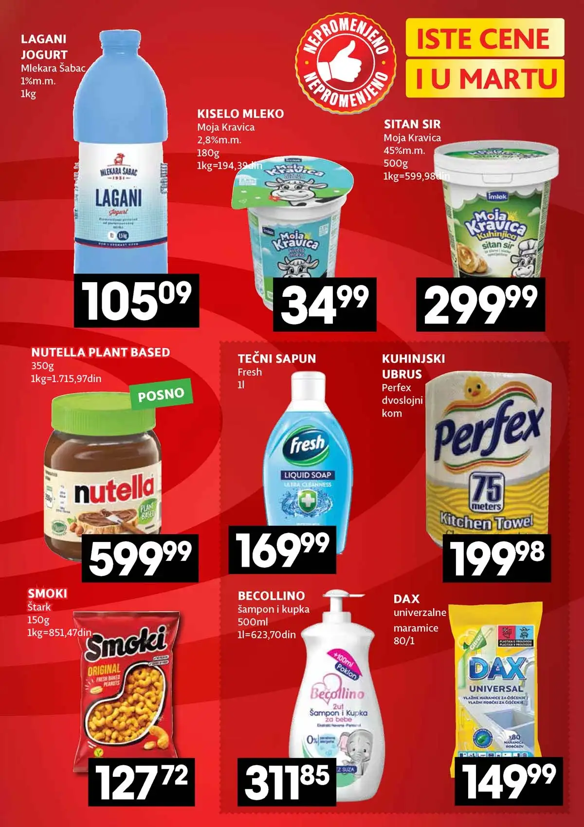 IDEA akcija voće i povrće katalog sniženja do 01. aprila 2026 strana 3