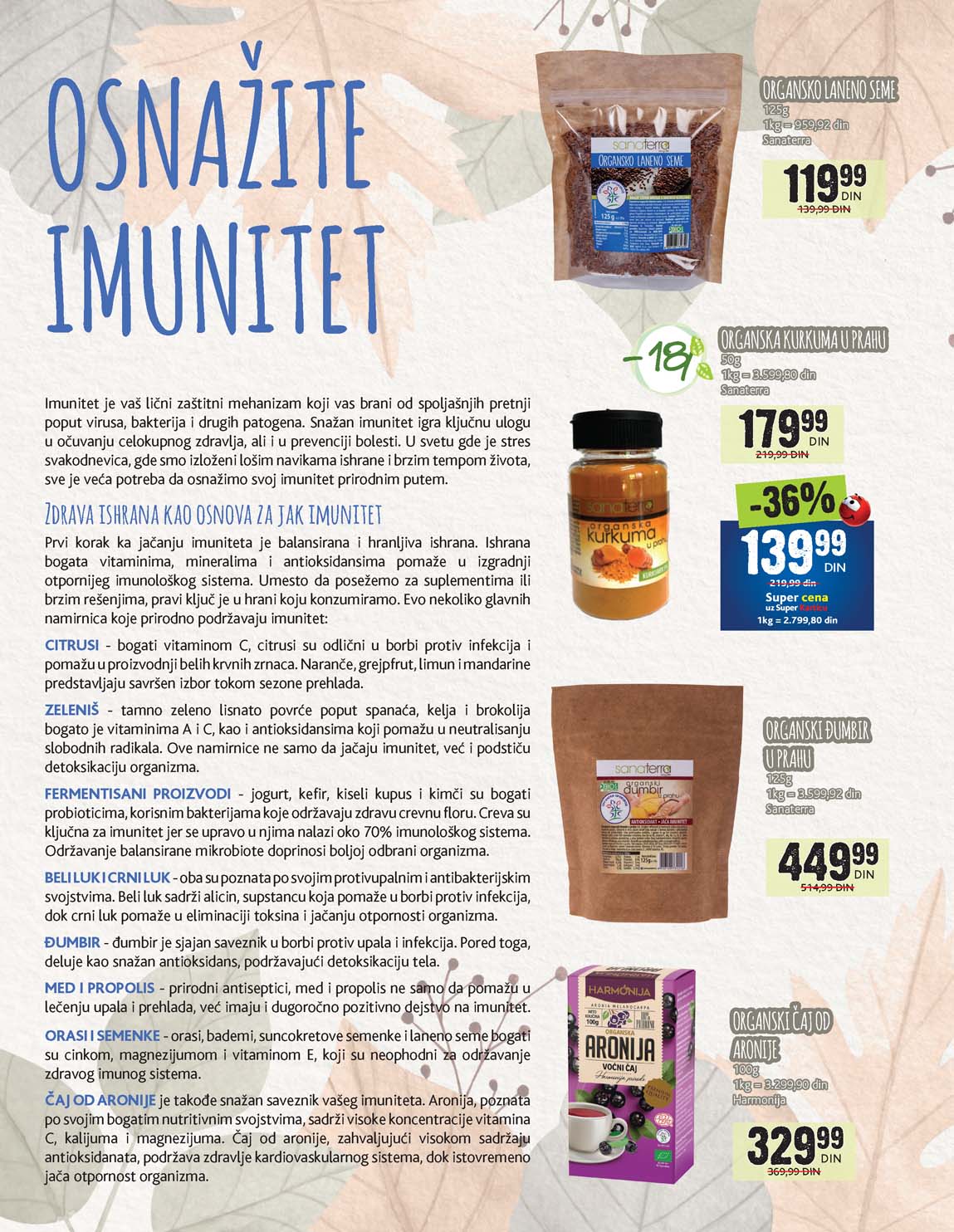 Katalog IDEA Organic sniženja