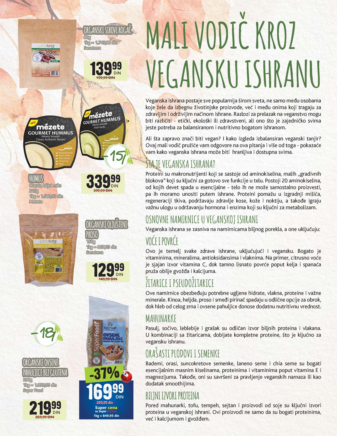 Katalog IDEA Organic sniženja