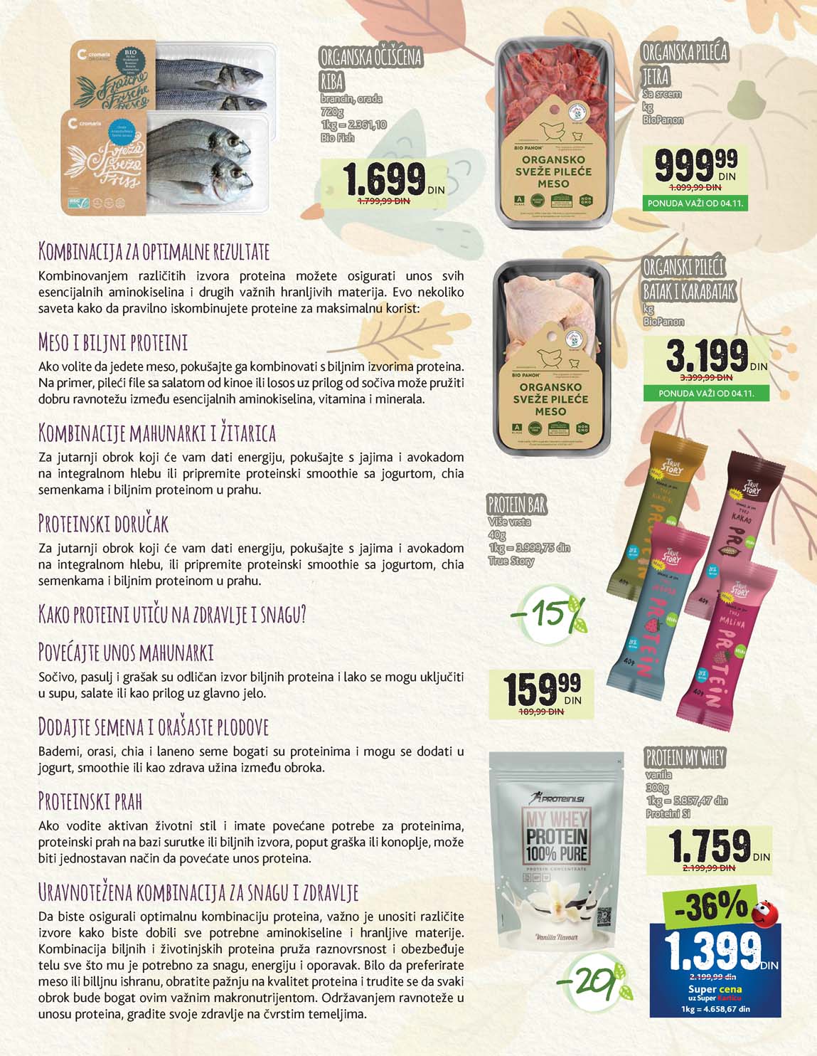 Katalog IDEA Organic sniženja