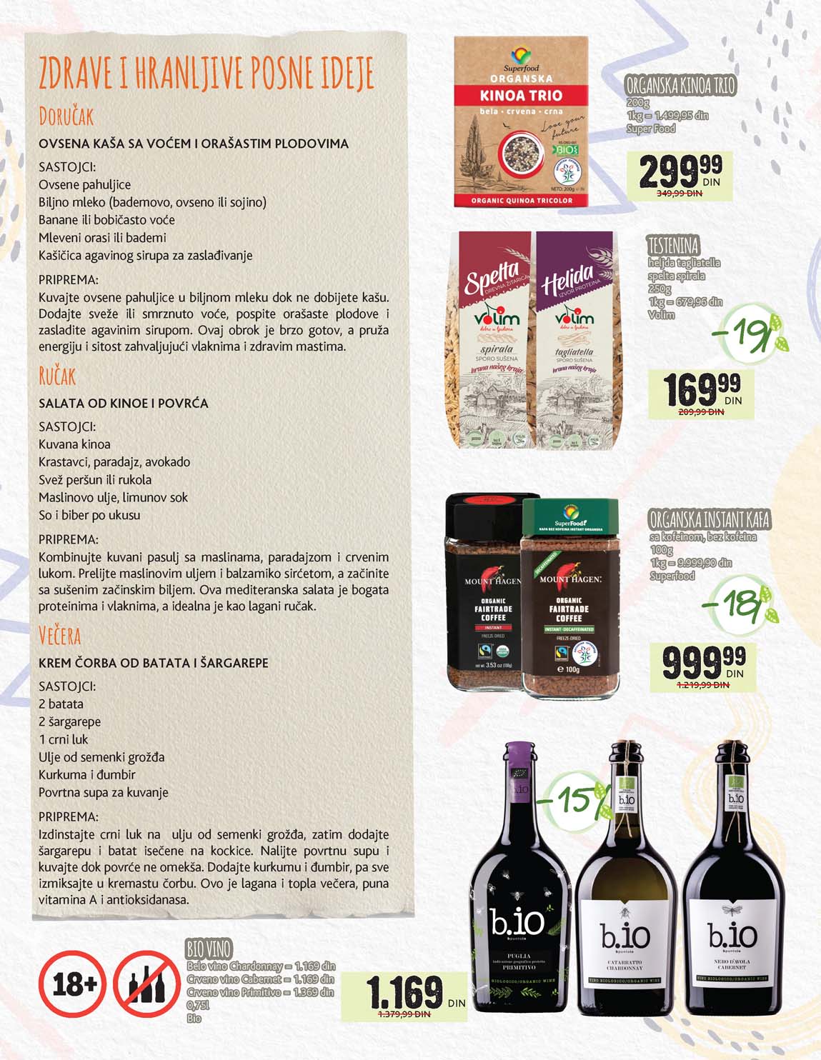 Katalog IDEA Organic sniženja