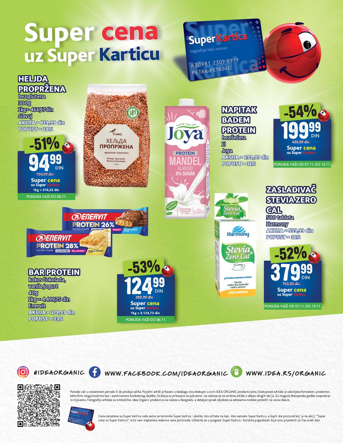 Katalog IDEA Organic sniženja