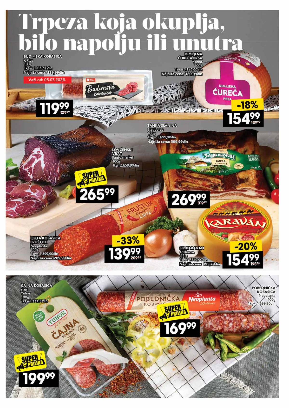 IDEA, Roda i Mercator katalog delikatesa – ponuda delikatesa na strani 13