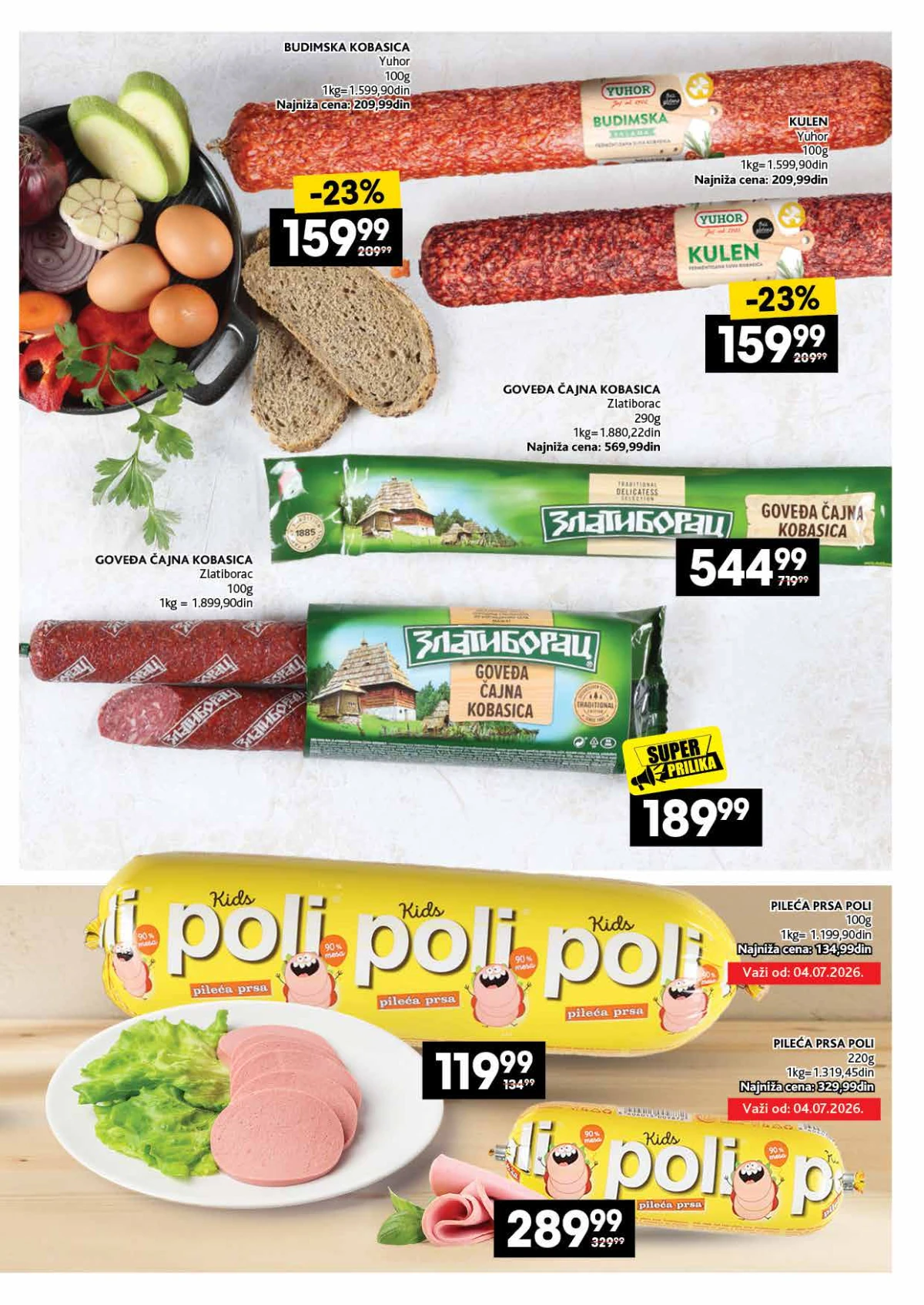 IDEA, Roda i Mercator katalog delikatesa – veliki izbor proizvoda na strani 15