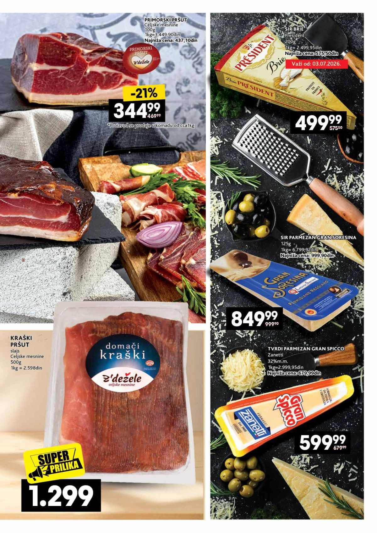 IDEA, Roda i Mercator katalog delikatesa – kataloška ponuda na strani 23