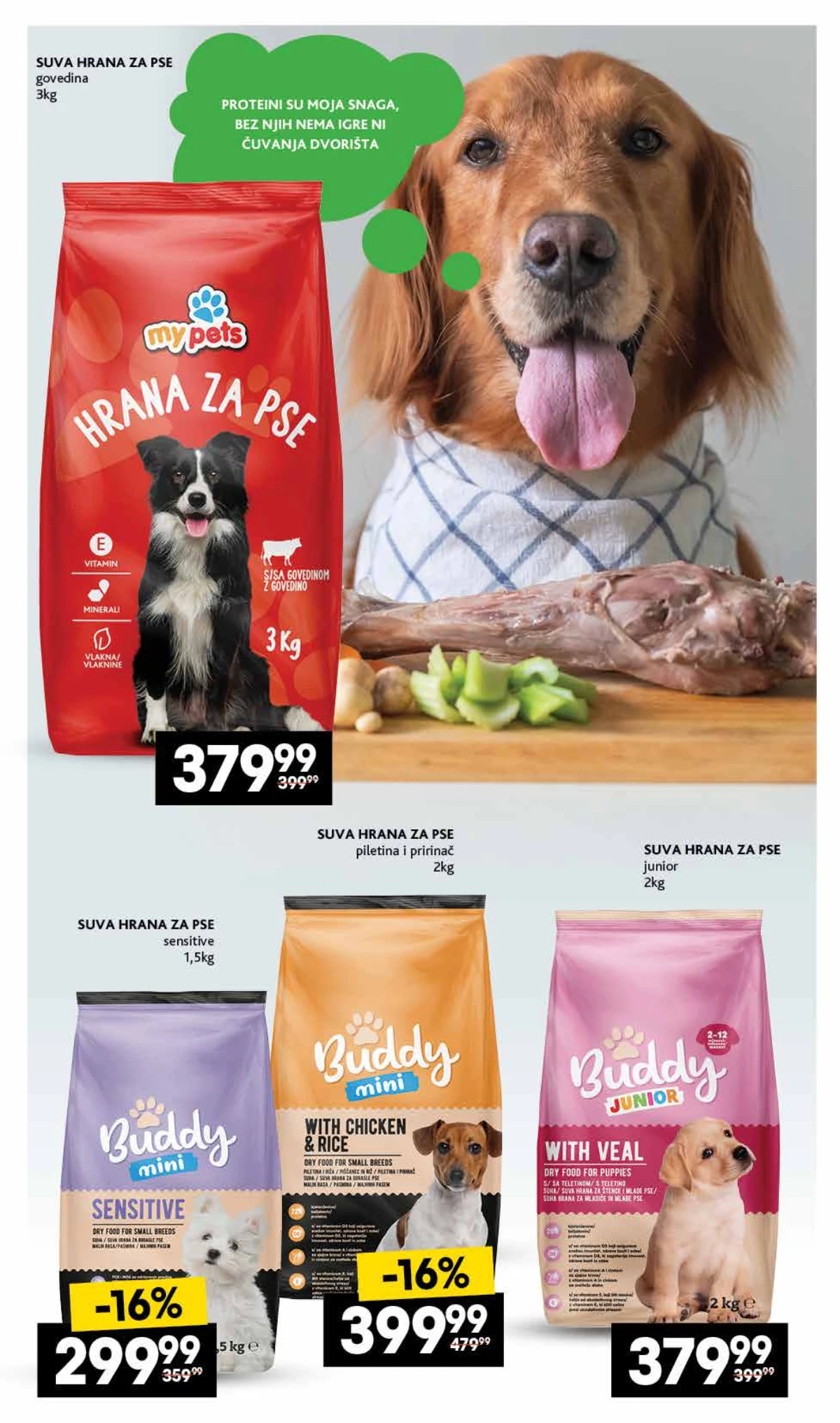 IDEA Roda Mercator akcija za ljubimce strana 7 – Buddy mini i junior hrana za pse