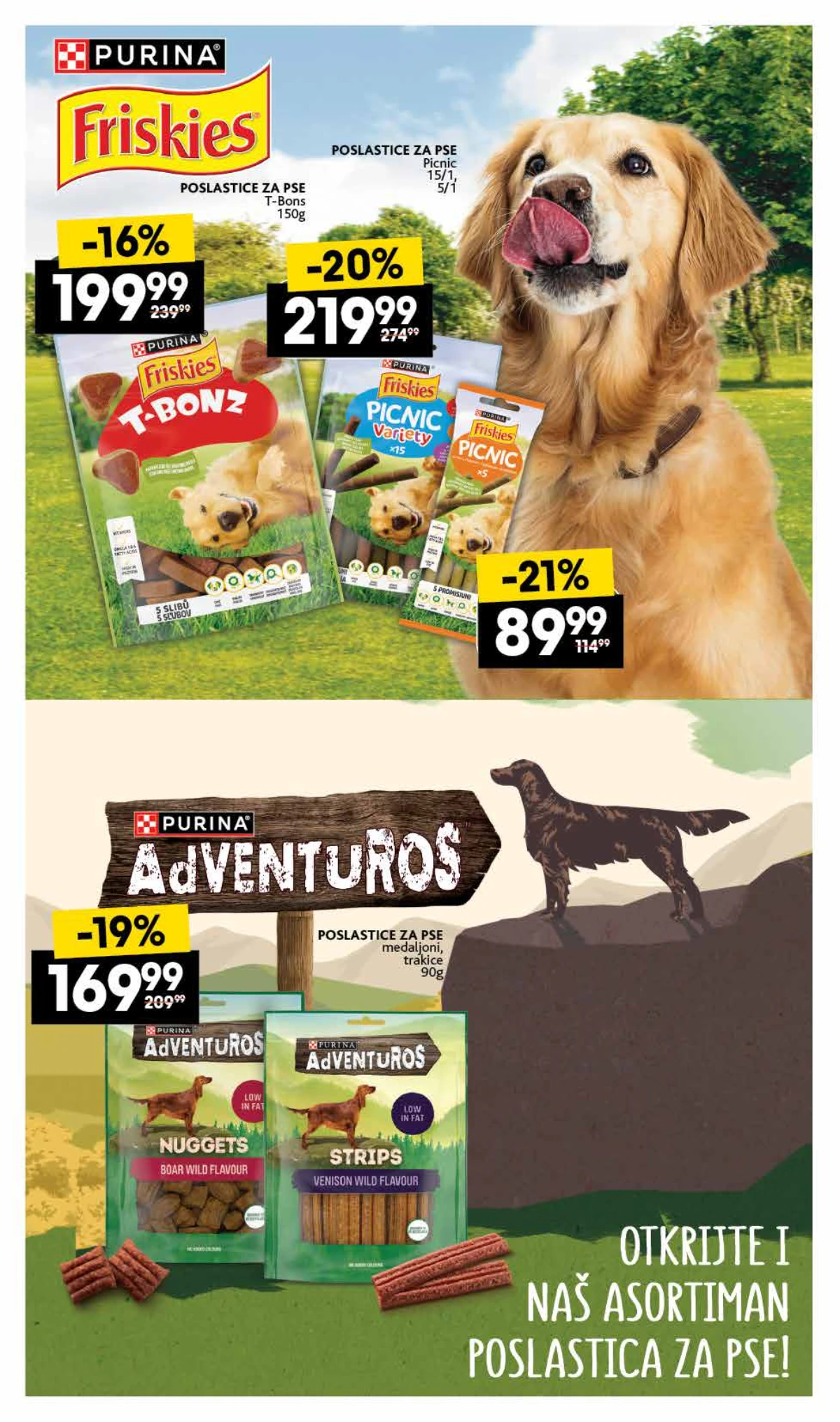 IDEA Roda Mercator akcija za ljubimce strana 28 – pet proizvodi za svakodnevnu kupovinu