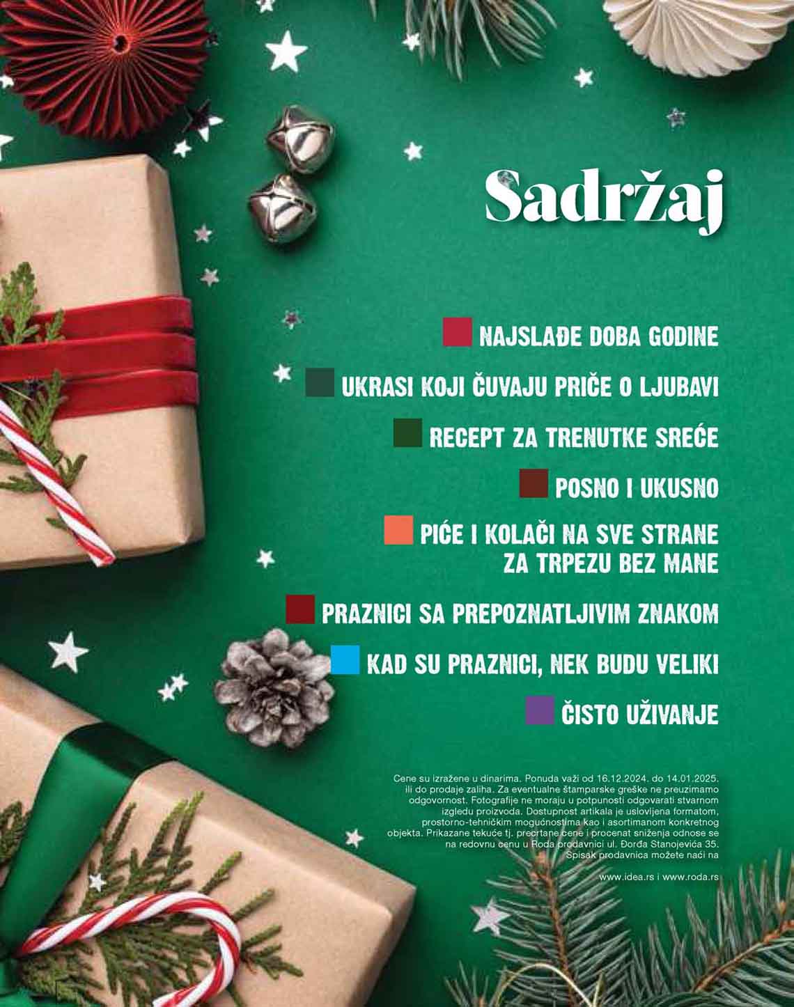 Katalog Praznični magazin Idea Roda i Mercator