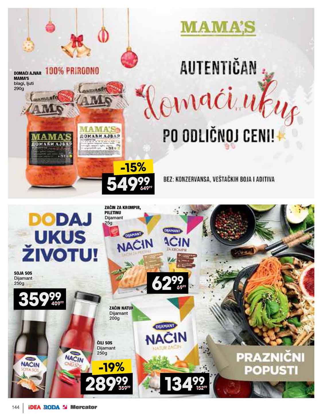 Katalog Praznični magazin Idea Roda i Mercator