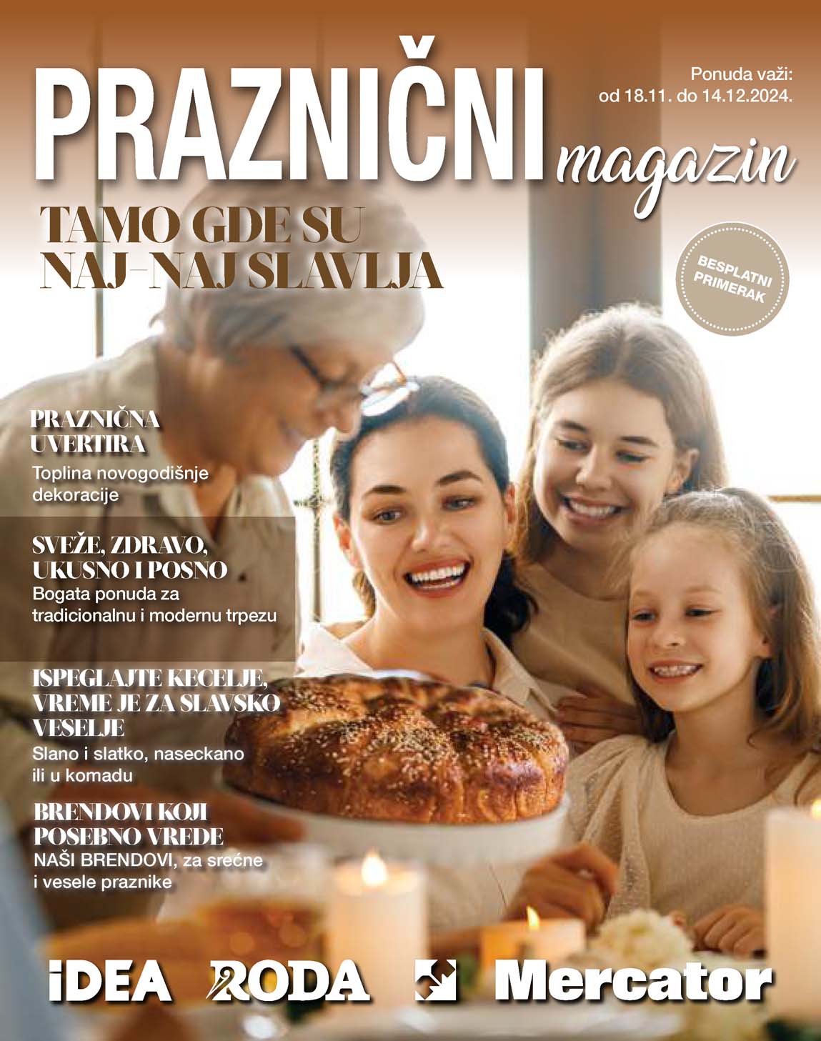 Katalog Praznični magazin Idea Roda i Mercator